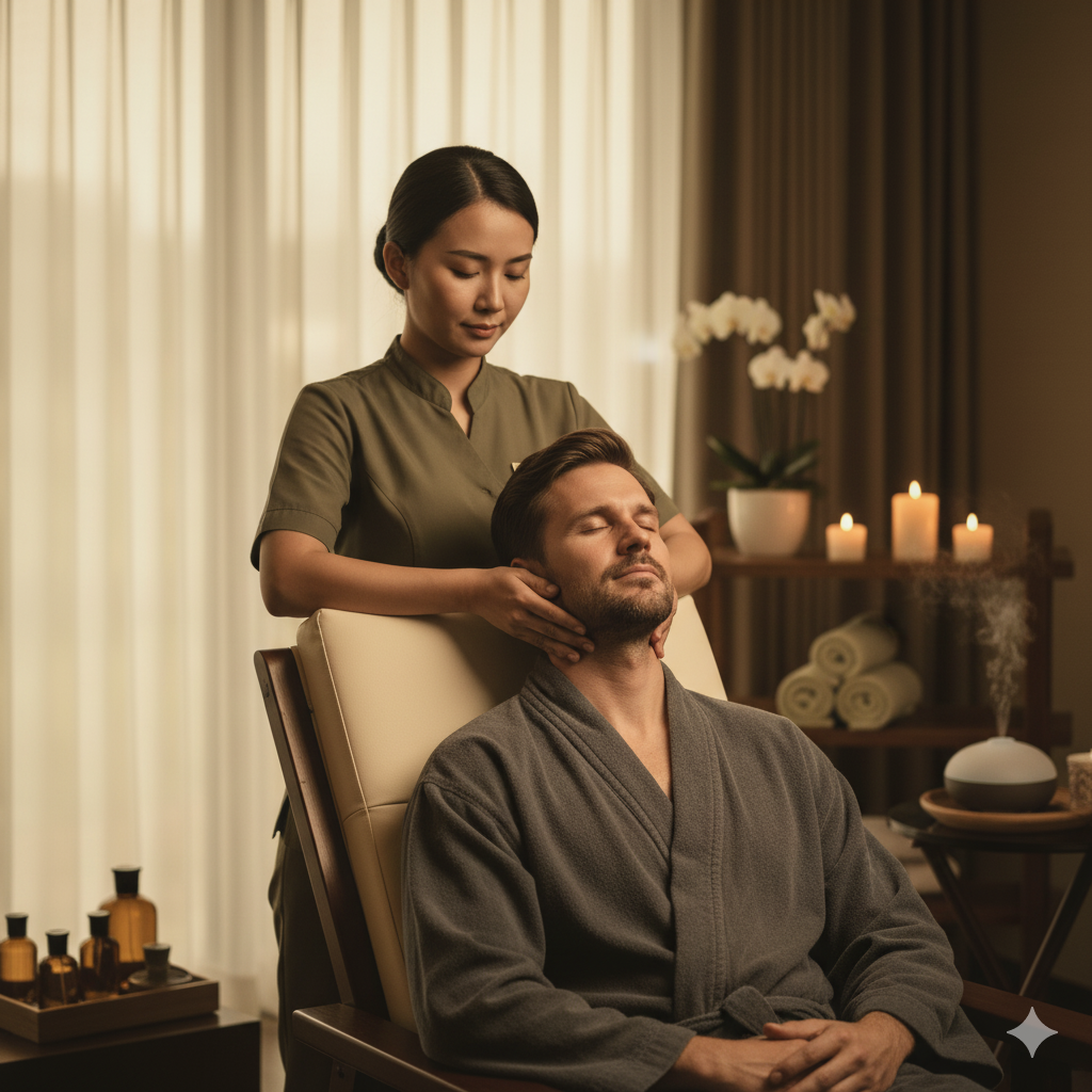 Head and Neck Massage